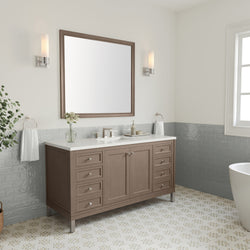 James Martin Chicago 60" Single Vanity with 3 CM Countertop