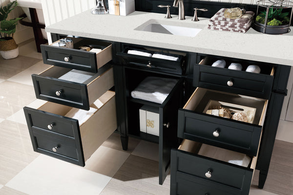 James Martin Brittany 60" Single Vanity with 3 CM Countertop