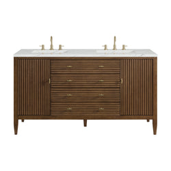 James Martin Myrrin 60" Double Vanity with 3 CM Countertop