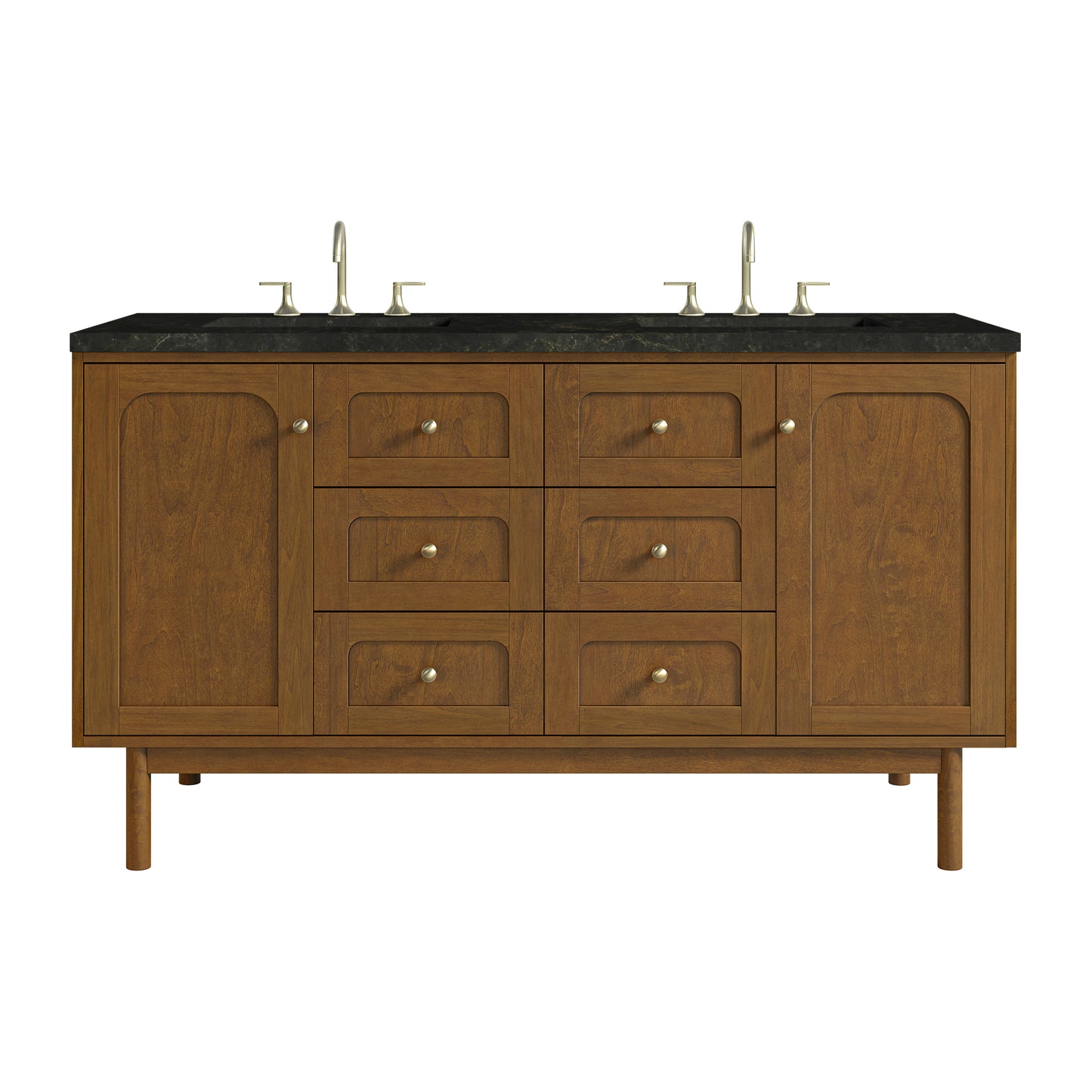 James Martin Laurent 60" Double Vanity with 3 CM Countertop