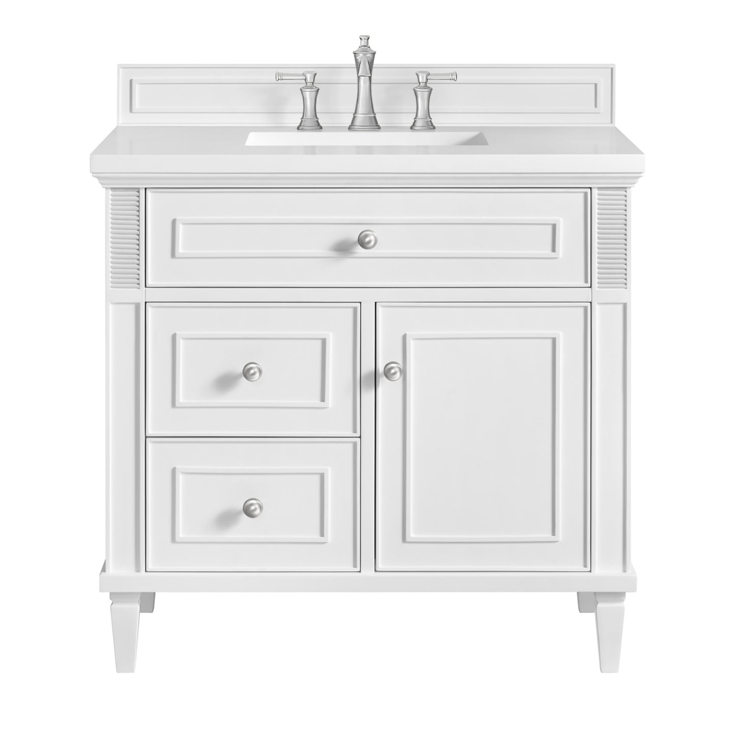 James Martin 36" Lorelai Single Vanity - Luxe Bathroom Vanities