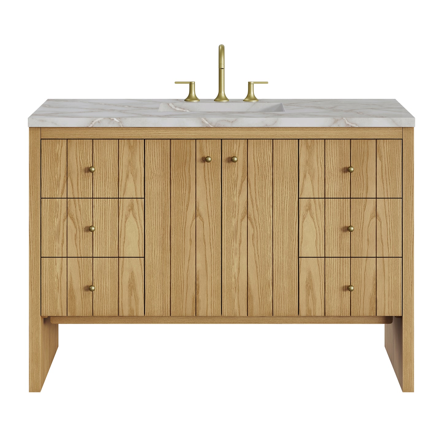 James Martin Hudson 48" Single Vanity with 3 CM Countertop