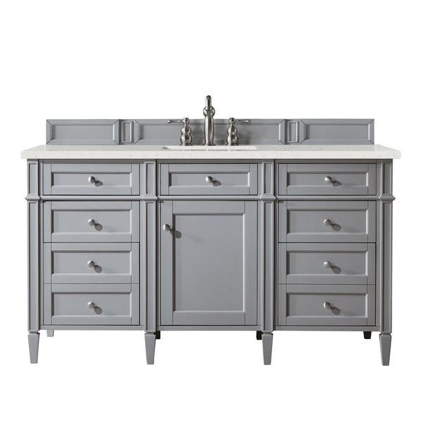James Martin Brittany 60" Single Vanity with 3 CM Countertop