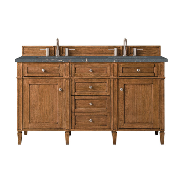 James Martin Brittany 60" Double Vanity with 3 CM Countertop & FreePower Wireless Charger