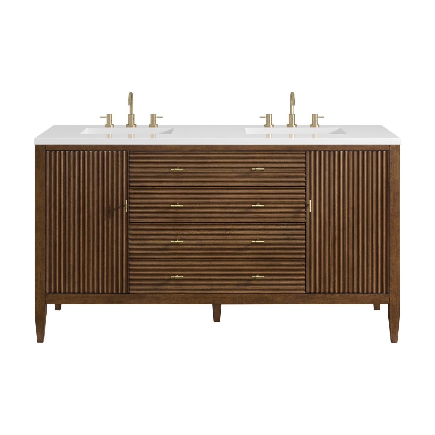 James Martin Myrrin 60" Double Vanity with 3 CM Countertop