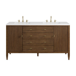 James Martin Myrrin 60" Double Vanity with 3 CM Countertop