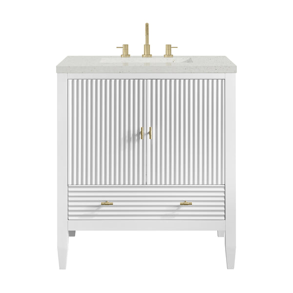 James Martin Myrrin 30" Single Vanity with 3 CM Countertop