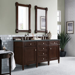 James Martin Brittany 60" Double Vanity with 3 CM Countertop