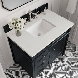 James Martin Brittany 36" Single Vanity with 3 Countertop
