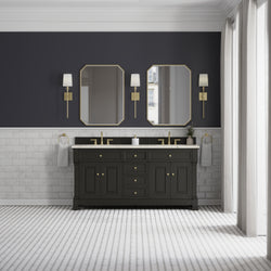 James Martin Brookfield 72" Double Vanity with 3 CM Countertop & FreePower Wireless Charger