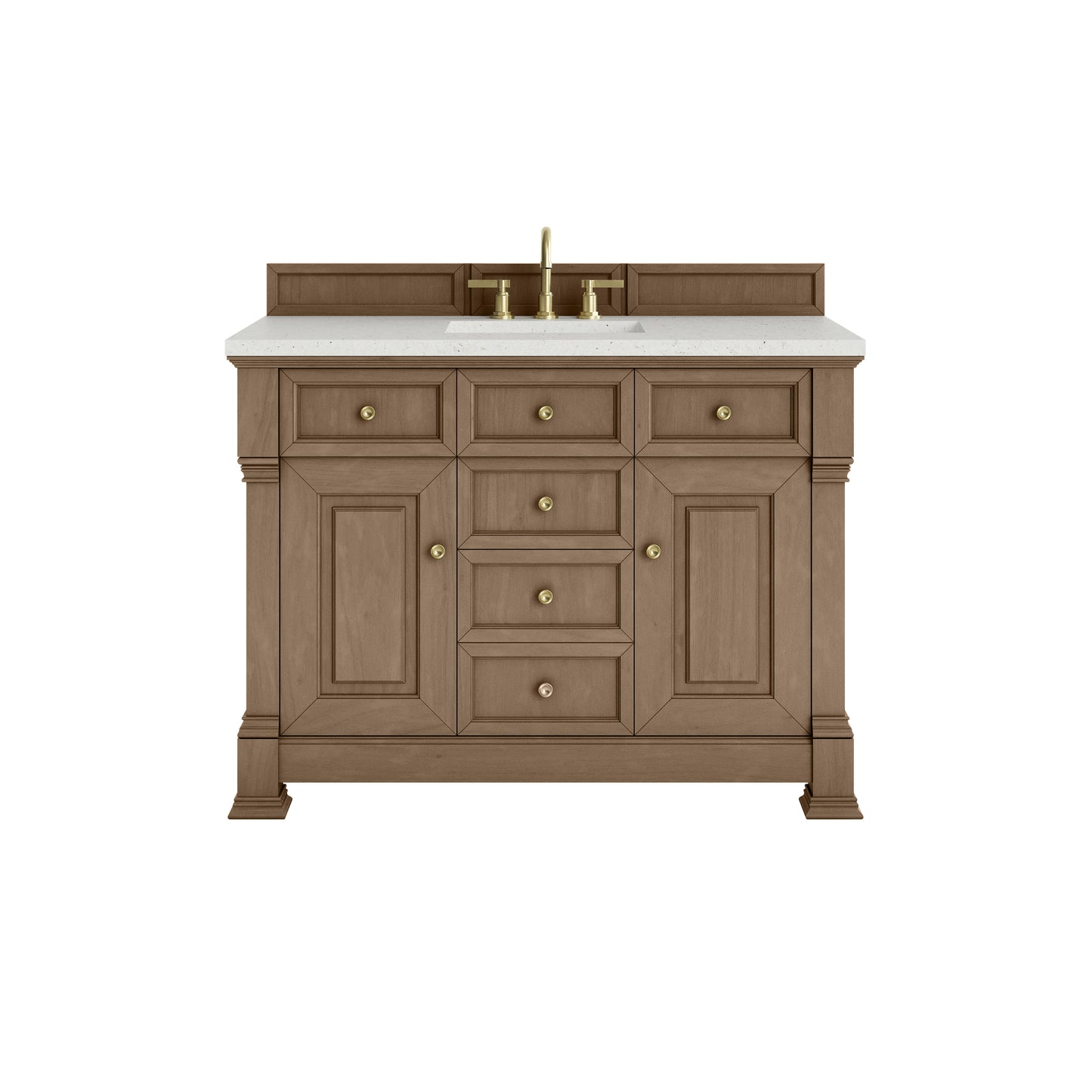 James Martin Brookfield 48" Single Vanity with 3 CM Countertop - Luxe Bathroom Vanities