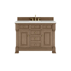James Martin Brookfield 48" Single Vanity with 3 CM Countertop - Luxe Bathroom Vanities