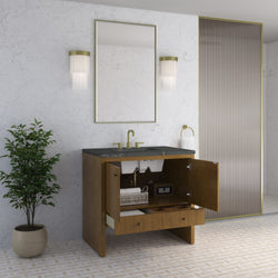 James Martin Hudson 36" Single Vanity with 3 CM Countertop