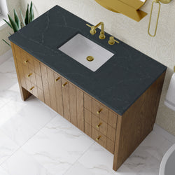 James Martin Hudson 48" Single Vanity with 3 CM Countertop