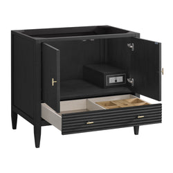 James Martin Myrrin 36" Single Vanity with 3 CM Countertop