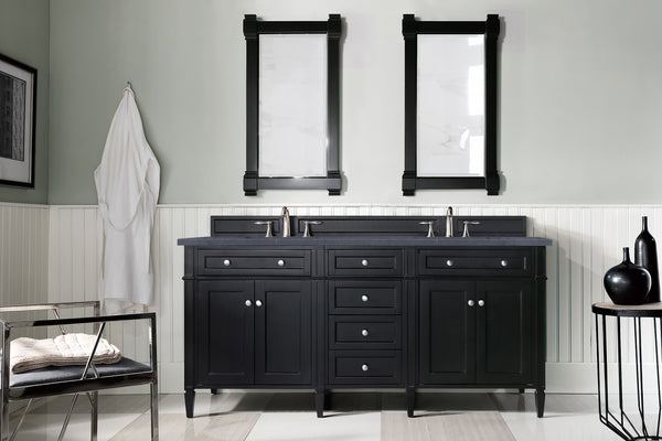 James Martin Brittany 72" Double Vanity with 3 CM Countertop