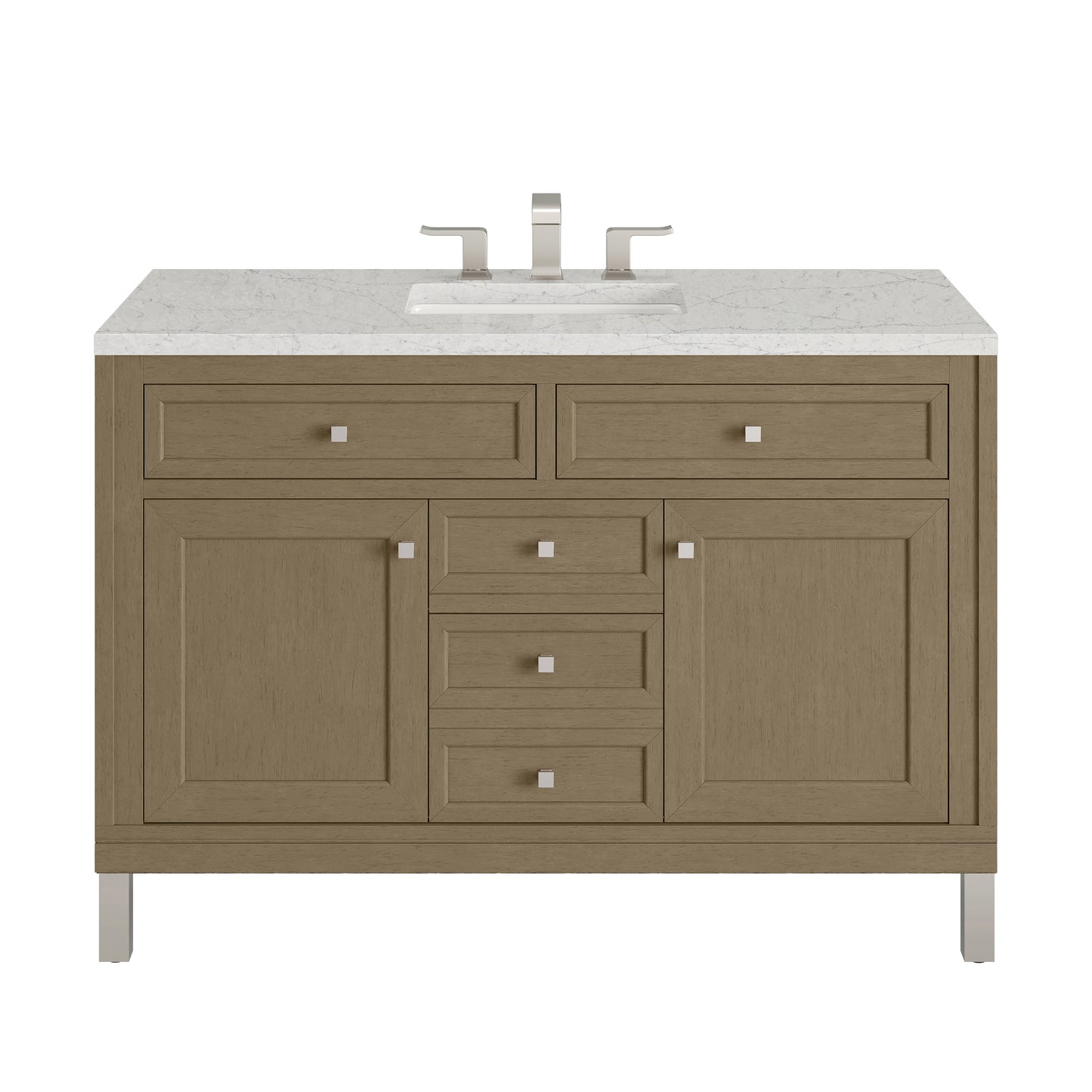 James Martin Chicago 48" Single Vanity with 3 CM Countertop