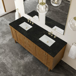 James Martin Laurent 72" Double Vanity with 3 CM Countertop