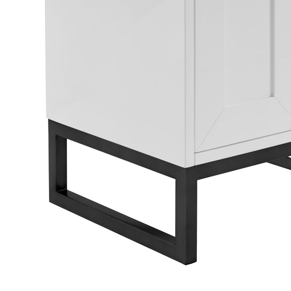 James Martin Chianti Single Cabinet with Metal Base
