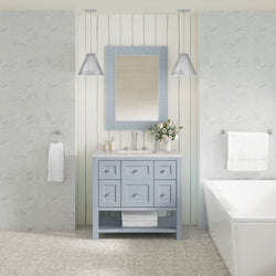James Martin Breckenridge 36" Single Vanity w/ 3CM Countertop