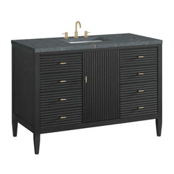 James Martin Myrrin 48" Single Vanity with 3 CM Countertop