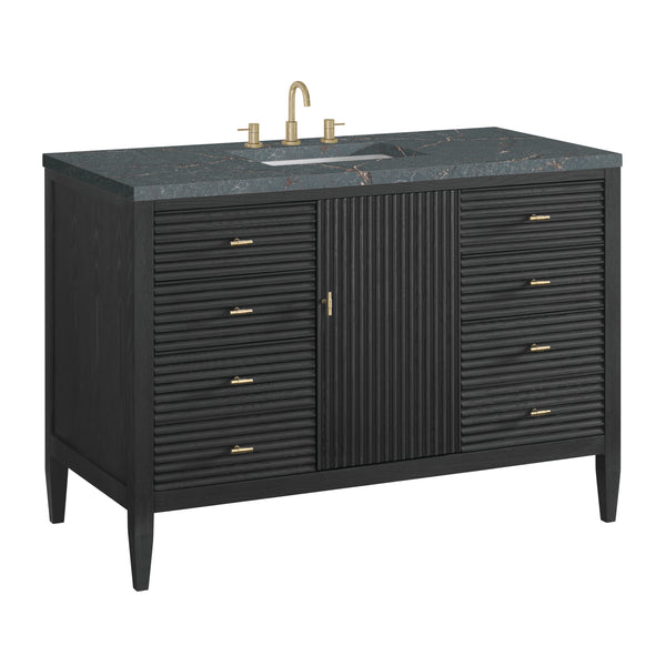 James Martin Myrrin 48" Single Vanity with 3 CM Countertop
