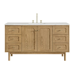 James Martin Laurent 60" Single Vanity with 3 CM Countertop