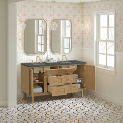 James Martin Laurent 60" Double Vanity with 3 CM Countertop