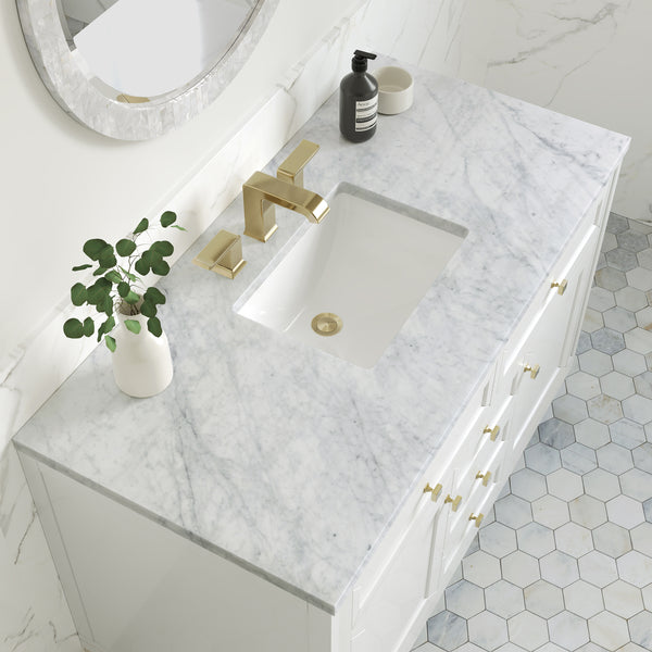 James Martin Chicago 48" Single Vanity with 3 CM Countertop