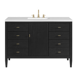 James Martin Myrrin 48" Single Vanity with 3 CM Countertop