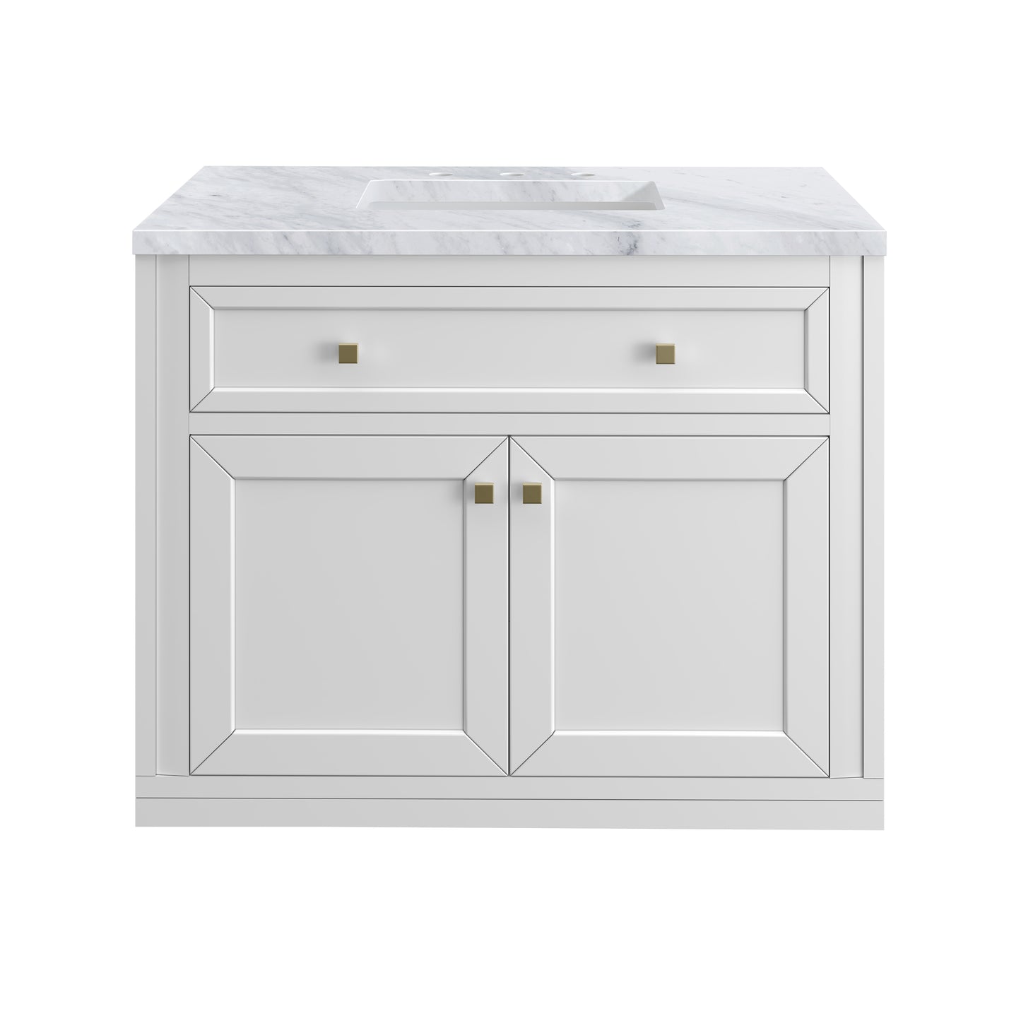 James Martin Chicago 36" Single Vanity with 3 CM Countertop