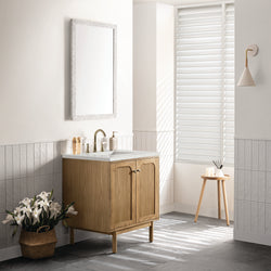 James Martin Laurent 30" Single Vanity with 3 CM Countertop