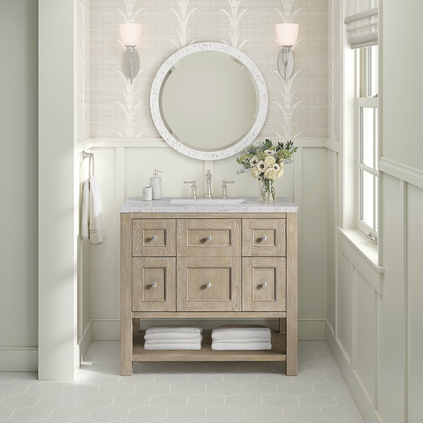 James Martin Breckenridge 36" Single Vanity w/ 3CM Countertop