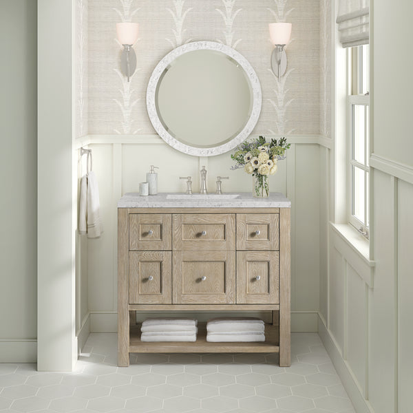 James Martin Breckenridge 36" Single Vanity w/ 3CM Countertop