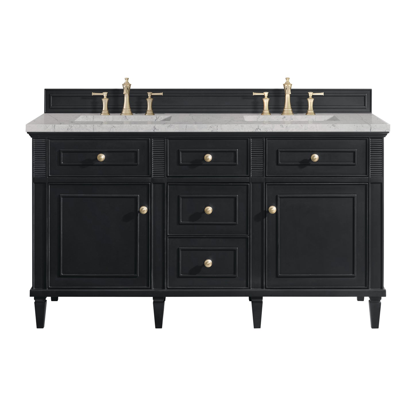 James Martin 60" Lorelai Double Vanity - Luxe Bathroom Vanities