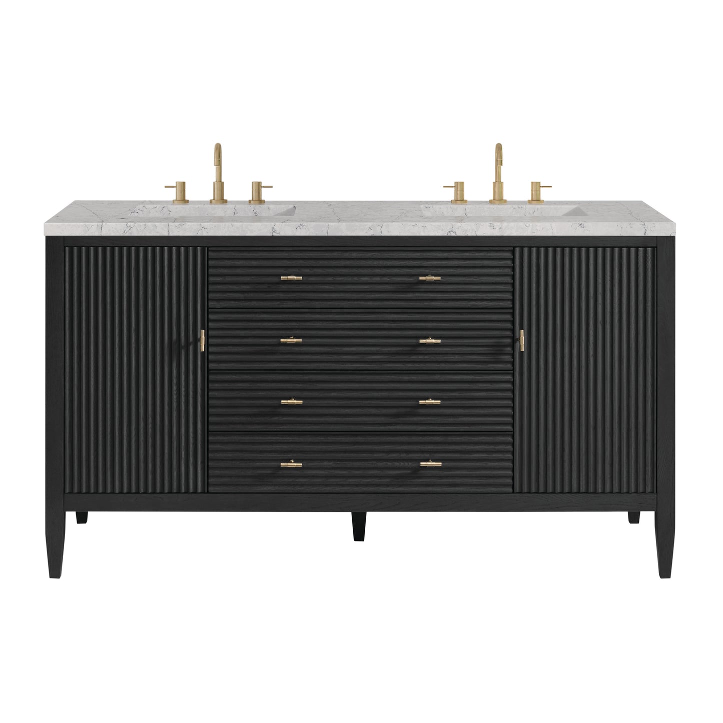 James Martin Myrrin 60" Double Vanity with 3 CM Countertop