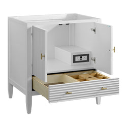 James Martin Myrrin 30" Single Vanity with 3 CM Countertop