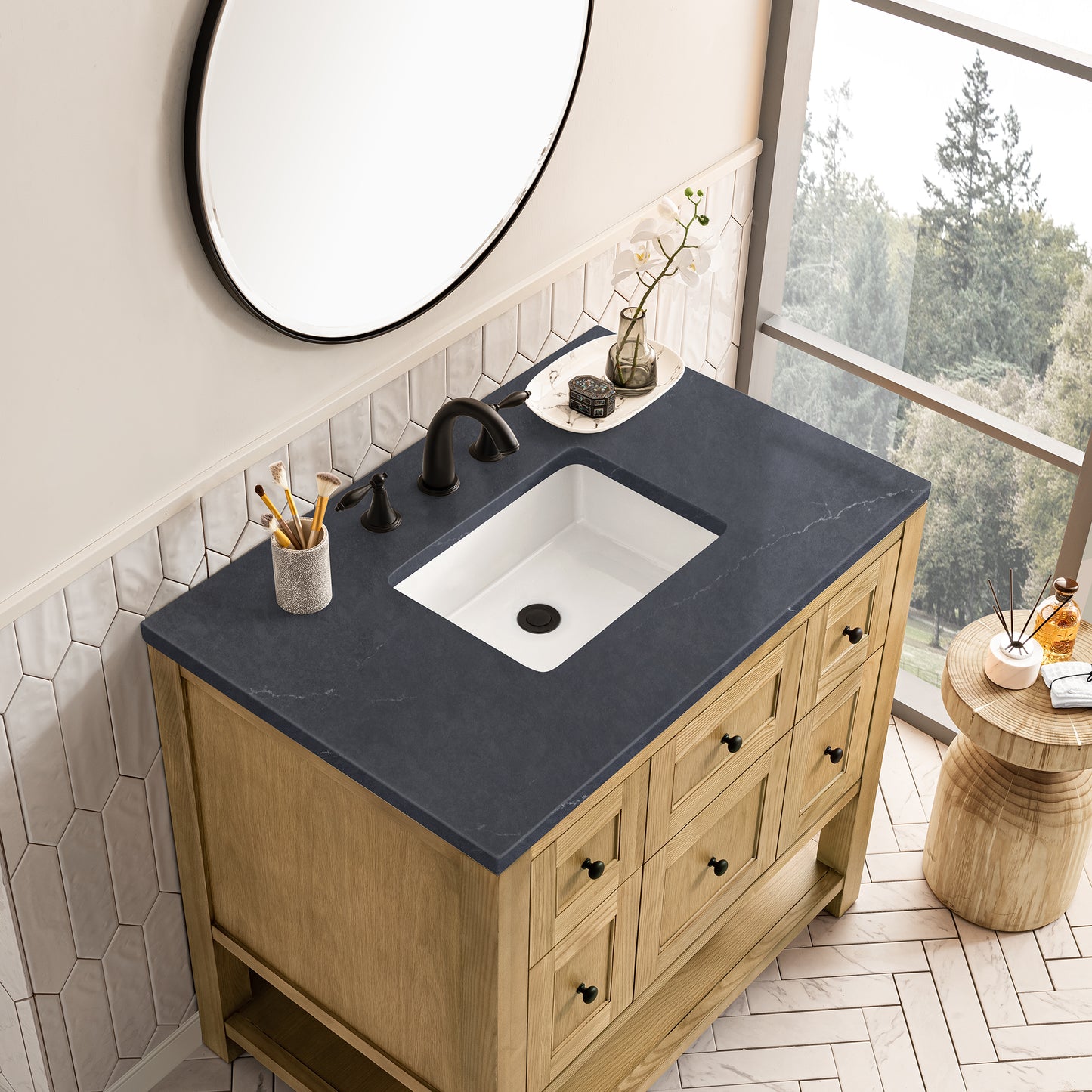 James Martin Breckenridge 36" Single Vanity w/ 3CM Countertop
