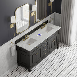 James Martin Brookfield 72" Double Vanity with 3 CM Countertop & FreePower Wireless Charger
