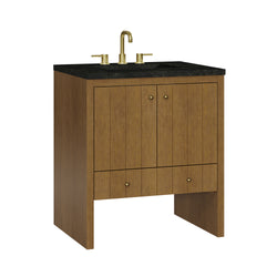 James Martin Hudson 30" Single Vanity with 3 CM Countertop