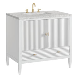 James Martin Myrrin 36" Single Vanity with 3 CM Countertop