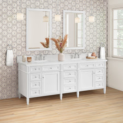 James Martin 84" Brittany Double Vanity - Luxe Bathroom Vanities