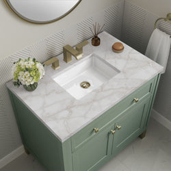 James Martin Chicago 36" Single Vanity with 3 CM Countertop