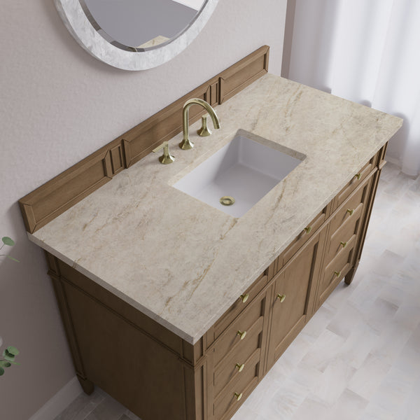 James Martin Brittany 48" Single Vanity with 3CM Top