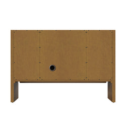 James Martin Hudson 48" Single Vanity with Single Hole 3 CM White Zeus Silestone Top and Matching Backsplash