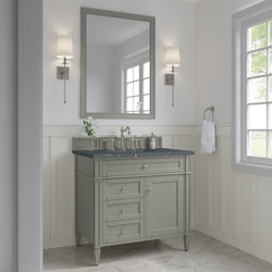 James Martin Brittany 36" Single Vanity with 3 Countertop