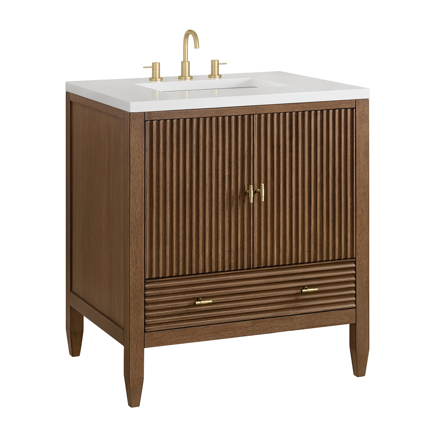 James Martin Myrrin 30" Single Vanity with 3 CM Countertop