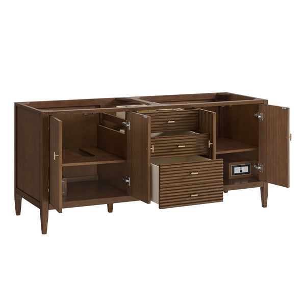 James Martin Myrrin 72" Double Vanity with 3 CM Countertop