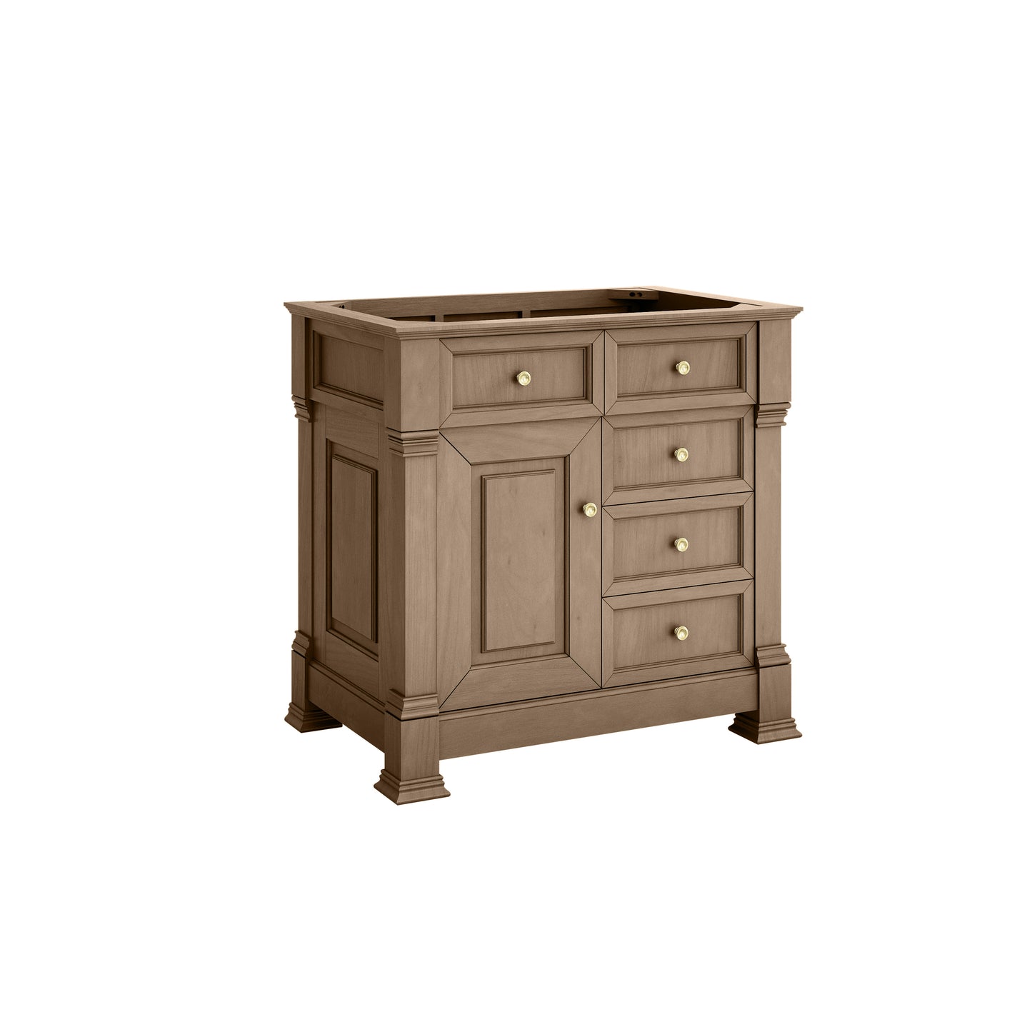 James Martin Brookfield 36" Single Vanity with 3 CM Countertop - Luxe Bathroom Vanities