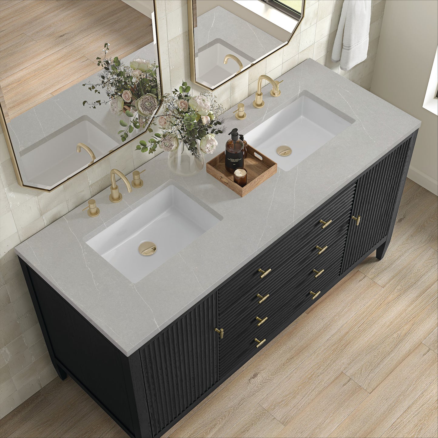 James Martin 60" Myrrin Double Vanity